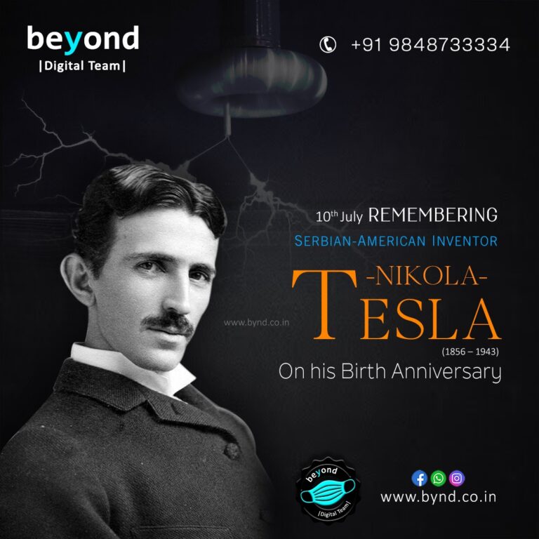 Nikola Tesla Birthday Beyond Technologies
